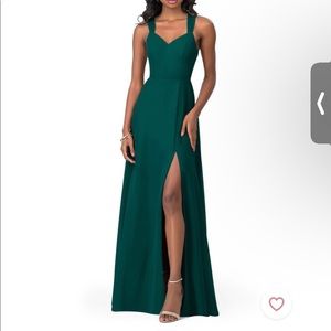 Azazie Jane Dress Pine Size A4